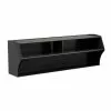 Prepac Altus Wall-Mounted TV Stand - Black - 48-in X 16-in X 16-in 2 Prepac Altus Wall-Mounted TV Stand - Black - 48-in X 16-in X 16-in -Prepac Shop 330595299 AlternateImage2