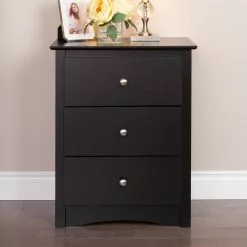 Prepac Sonoma Black Nightstand -Prepac Shop 330595309 AlternateImage3