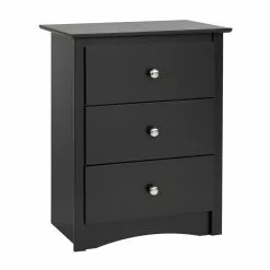 Prepac Sonoma Black Nightstand -Prepac Shop 330595309 MainImage 001