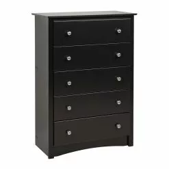 Prepac Sonoma Black 5-Drawer Chest -Prepac Shop 330595312 AlternateImage4