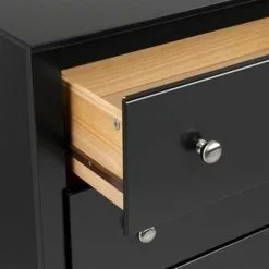 Prepac Sonoma Black 6-Drawer Dresser