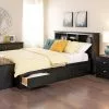 Prepac Black Full/Queen Platform Storage Headboard -Prepac Shop 330595337 AlternateImage1