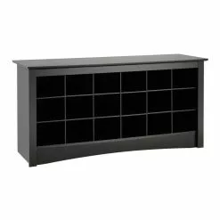 Prepac Casual Black Storage Bench -Prepac Shop 330595340 MainImage 001
