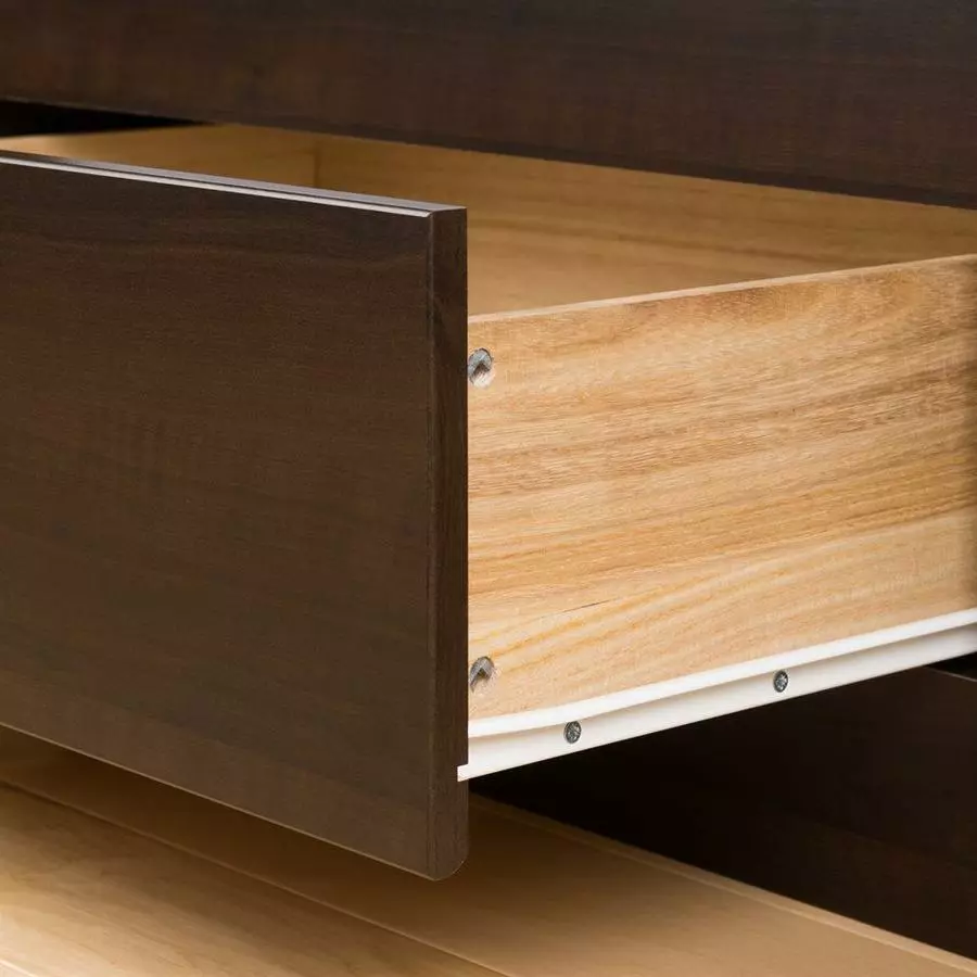 Prepac Mate's Espresso Full Platform Bed With Storage 6 Prepac Mate's Espresso Full Platform Bed With Storage - Image 4