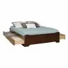 Prepac Coal Harbor Espresso Queen Platform Bed With Storage -Prepac Shop 330595357 MainImage 001