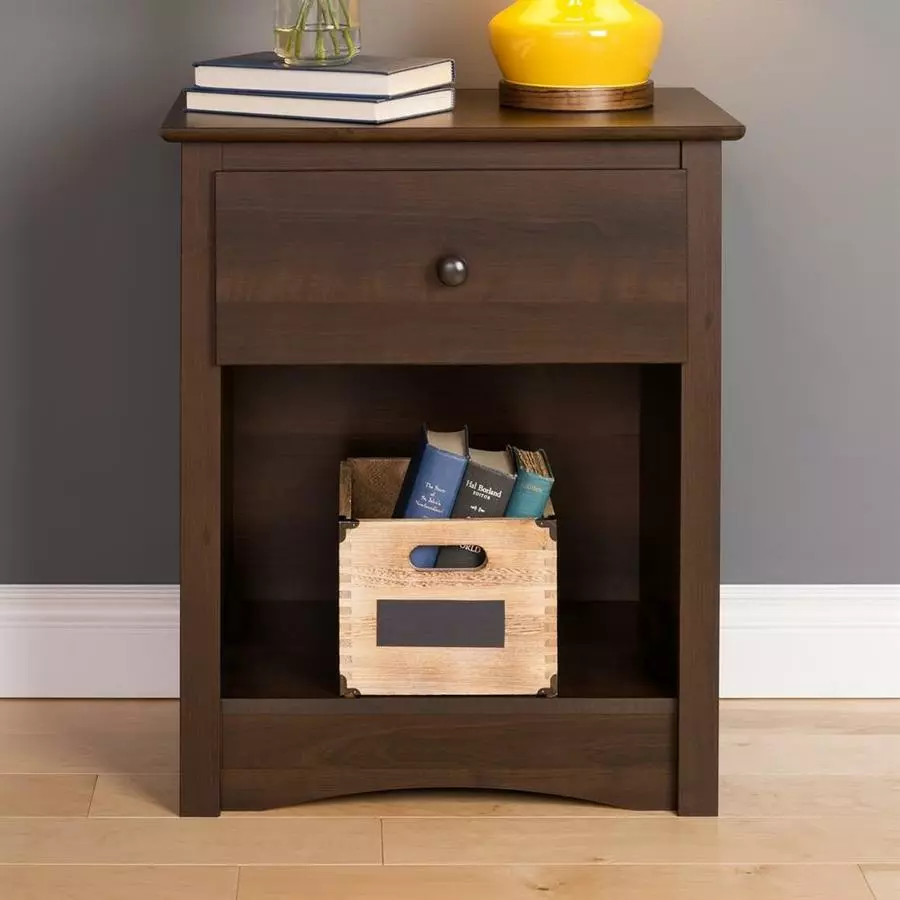 Prepac Fremont Espresso Nightstand 5 Prepac Fremont Espresso Nightstand - Image 3