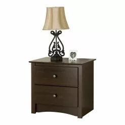 Prepac Espresso Nightstand