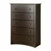 Prepac Fremont Espresso 5-Drawer Chest -Prepac Shop 330595368 AlternateImage1