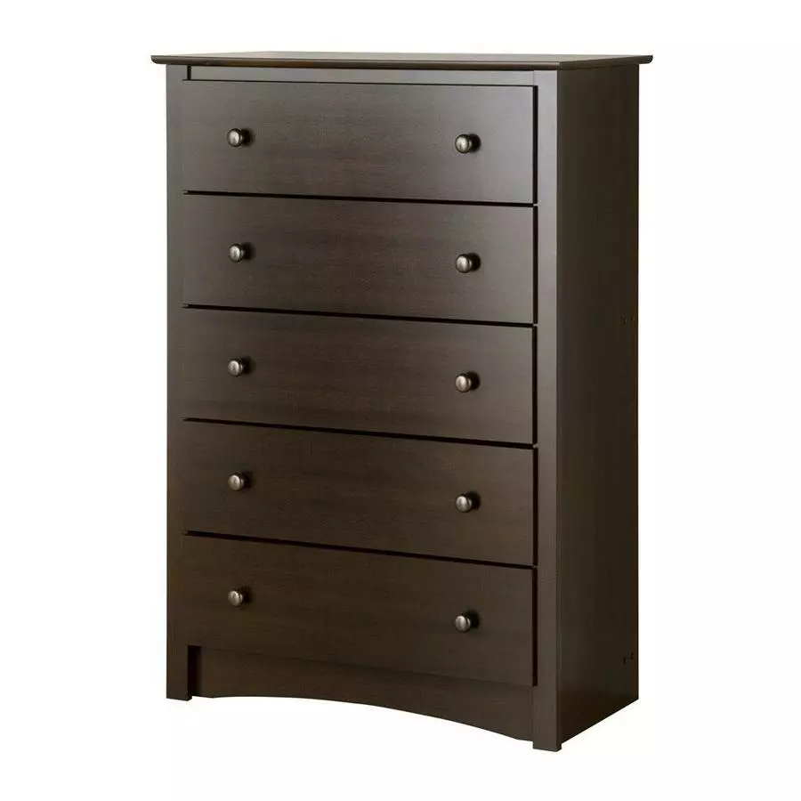 Prepac Fremont Espresso 5-Drawer Chest 3 Prepac Fremont Espresso 5-Drawer Chest