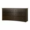 Prepac Fremont Espresso 6-Drawer Dresser