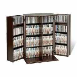 Prepac Furniture Locking Multimedia Storage