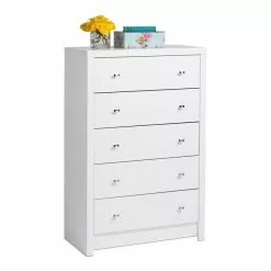 Prepac Furniture Calla 5-Drawer White Chest -Prepac Shop 330595411 AlternateImage2
