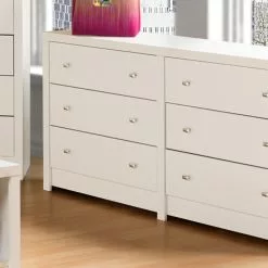Prepac Calla 6-Drawer Dresser - 15.25-in X 88-in X 58.5-in - White 7 Prepac Calla 6-Drawer Dresser - 15.25-in X 88-in X 58.5-in - White -Prepac Shop 330595412 AlternateImage4