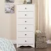 Prepac Monterey White 6-Drawer Lingerie Chest