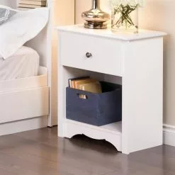 Prepac Monterey White Nightstand -Prepac Shop 330595414 AlternateImage3
