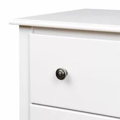 Prepac Monterey Nightstand - 2 Drawers - 23.25-in X 21.75-in X 16-in - White -Prepac Shop 330595415 AlternateImage7