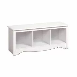 Prepac Monterey Casual White Storage Bench 7 Prepac Monterey Casual White Storage Bench -Prepac Shop 330595434 AlternateImage2
