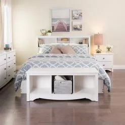 Prepac White Full/Queen Platform Storage Headboard -Prepac Shop 330595435 AlternateImage5