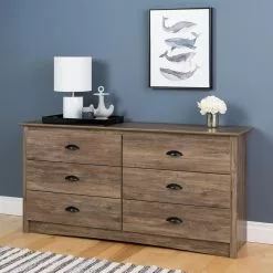 Prepac Salt Spring 6-Drawer Dresser -Prepac Shop 330596879 AlternateImage4