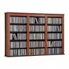 Prepac Furniture Triple Wall Mounted Multimedia Storage