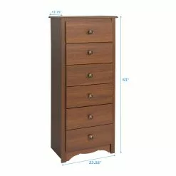 Prepac Furniture Monterey Six Drawer Lingerie Chest,CDC-2354