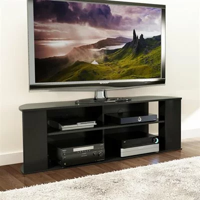 Prepac Essentials TV Stand - For TVs Up To 60-in - Black 4 Prepac Essentials TV Stand - For TVs Up To 60-in - Black - Image 2