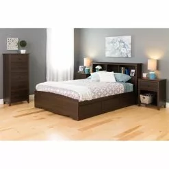 Prepac Furniture Yaletown Tall 1-Drawer Nightstand,EDNH-1201 -Prepac Shop 330621484 AlternateImage5