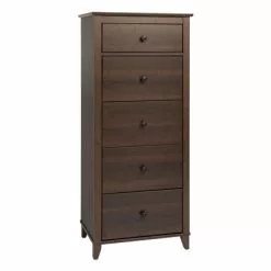 Prepac Furniture Yaletown Tall 5-Drawer Chest