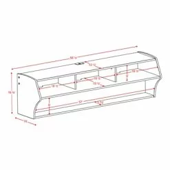 Prepac Furniture Altus Plus Wall-Mounted Audio/Video Console -Prepac Shop 330621498 AlternateImage6