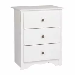 Prepac Furniture Monterey Tall 3-Drawer Nightstand,WDC-2403 10 Prepac Furniture Monterey Tall 3-Drawer Nightstand,WDC-2403 -Prepac Shop 330621499 MainImage 001