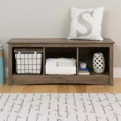 Prepac Furniture Cubby Bench,DSC-4820 -Prepac Shop 330621501 MainImage 001