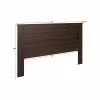 Prepac King Flat Panel Headboard - Espresso -Prepac Shop 330673597 AlternateImage5