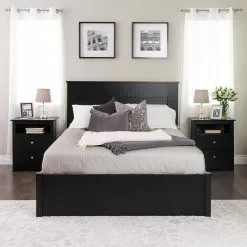 Prepac Queen Flat Panel Headboard, Black -Prepac Shop 330673602 AlternateImage4
