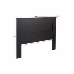 Prepac Queen Flat Panel Headboard, Black -Prepac Shop 330673602 AlternateImage5