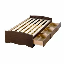 Prepac Twin Mate's Platform Storage Bed With 3 Drawers - Espresso 11 Prepac Twin Mate's Platform Storage Bed With 3 Drawers - Espresso -Prepac Shop 330673611 MainImage 001