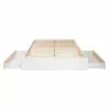 Prepac Select Platform Bed With 2 Drawers - White - King -Prepac Shop 330673614 AlternateImage2
