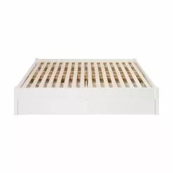 Prepac Select Platform Bed With 4 Drawers - White - Queen -Prepac Shop 330673618 AlternateImage3