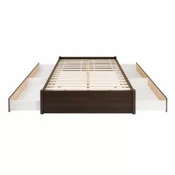 Prepac Select Platform Bed With 4 Drawers - Expresso - Queen -Prepac Shop 330673620 AlternateImage2