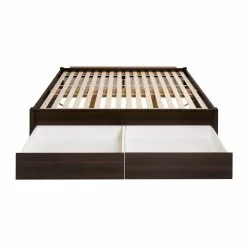 Prepac Select Platform Bed With 4 Drawers - Expresso - Queen -Prepac Shop 330673620 AlternateImage3