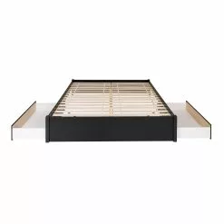 Prepac Select 4-Post Platform Bed With 2 Drawers - Black - King -Prepac Shop 330673630 AlternateImage2