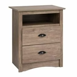 Prepac Salt Spring Tall Night Stand - Drifted Gray -Prepac Shop 330673648 MainImageA 001