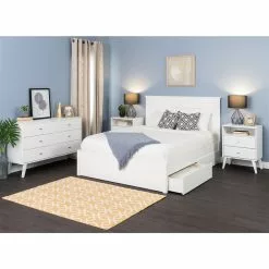Prepac Milo 2-drawer Tall Nightstand With Open Shelf, White 14 Prepac Milo 2-drawer Tall Nightstand With Open Shelf, White -Prepac Shop 330746095 AlternateImage7