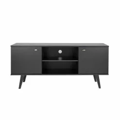 Prepac Milo TV Console In Black FInish - 56-in X 16-in X 25-in -Prepac Shop 330746108 AlternateImage2