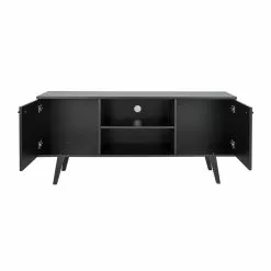 Prepac Milo TV Console In Black FInish - 56-in X 16-in X 25-in -Prepac Shop 330746108 AlternateImage5