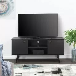 Prepac Milo TV Console In Black FInish - 56-in X 16-in X 25-in -Prepac Shop 330746108 AlternateImage7