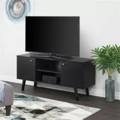 Prepac Milo TV Console In Black FInish - 56-in X 16-in X 25-in -Prepac Shop 330746108 AlternateImage8