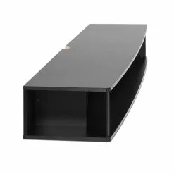 Prepac Wide Wall Mounted TV Stand In Black Finish - 70-in X 16-in X 48-in -Prepac Shop 330746129 AlternateImage6
