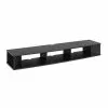 Prepac Wide Wall Mounted TV Stand In Black Finish - 70-in X 16-in X 48-in -Prepac Shop 330746129 MainImage 001