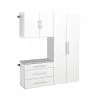 Prepac HangUps 3-Piece Storage Cabinet Set - 60-in - White 1 Prepac HangUps 3-Piece Storage Cabinet Set - 60-in - White -Prepac Shop 330768955 MainImage frCA