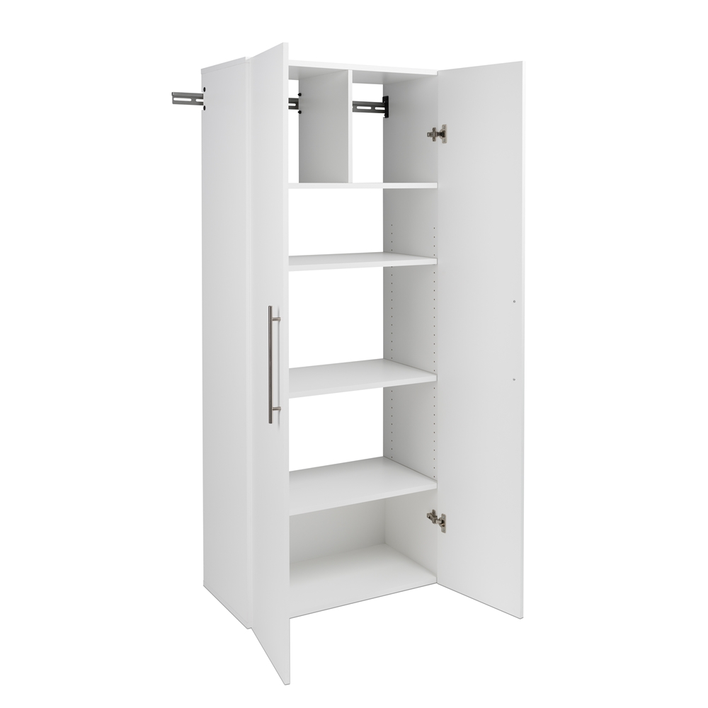 Prepac HangUps Large Storage Cabinet - 30-in - White 9 Prepac HangUps Large Storage Cabinet - 30-in - White - Image 7